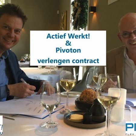 Actief Werkt! verlengt partnership met Pivoton