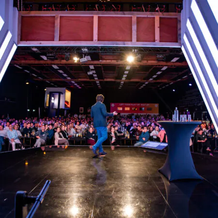 kijkje in de zaal